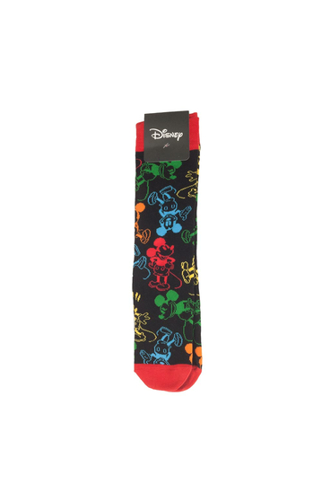 Cimpa Disney Mickey Mouse Socks Black/Red