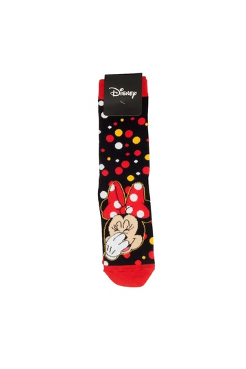 Cimpa Disney Minnie Mouse κάλτσες μαύρο/κόκκινο