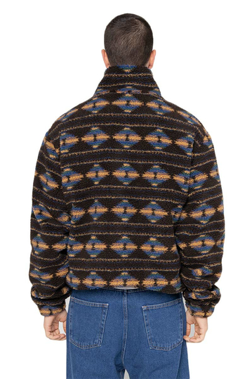 Kaotiko Brown Zion Fleece Jacket