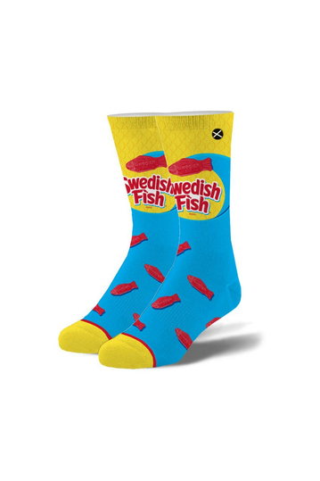 Odd Sox Swedish Fish crew socks