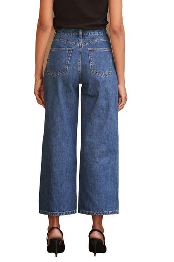 Oraije Colombe Wide Leg Jeans Blue Stone