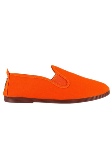 Flossy womens plimsoll Arnedo orange