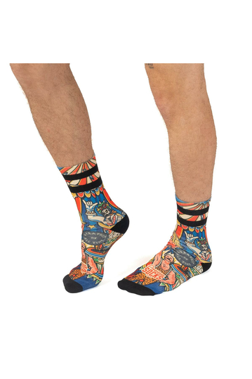 American Socks Circus mid high socks