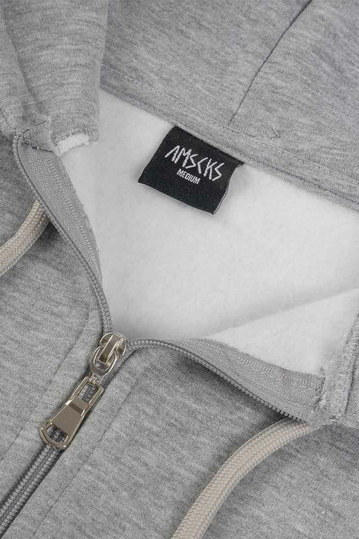 American Socks Guardian's Gate Zip Hoodie Grey