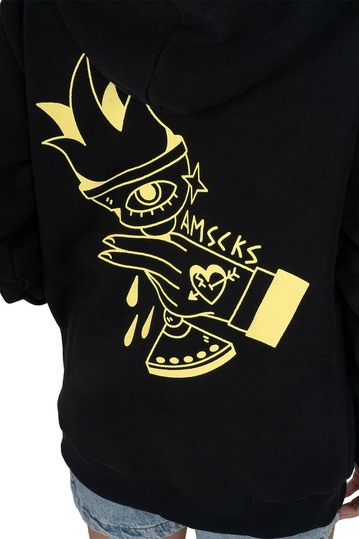 American Socks Goblet Hoodie Black