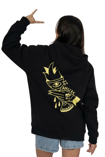 American Socks Goblet Hoodie Black