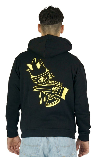 American Socks Goblet Hoodie Black