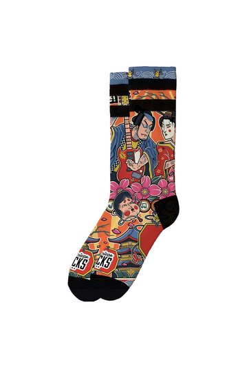 American Socks Shogun Fest mid high socks