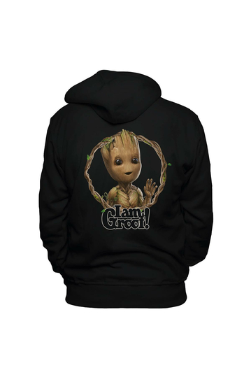 Cotton Division Hoodie Marvel I Am Groot