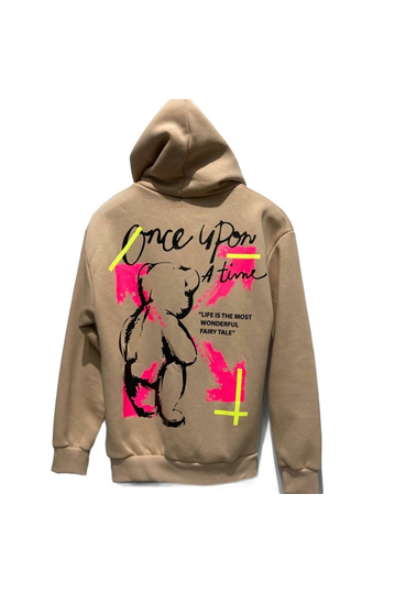 Once Upon A Time Hoodie Beige