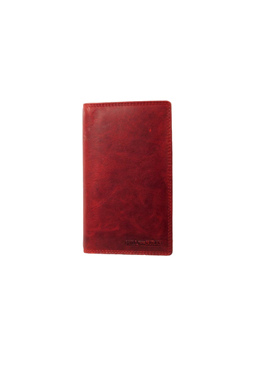 Hill Burry leather card and mobile case red