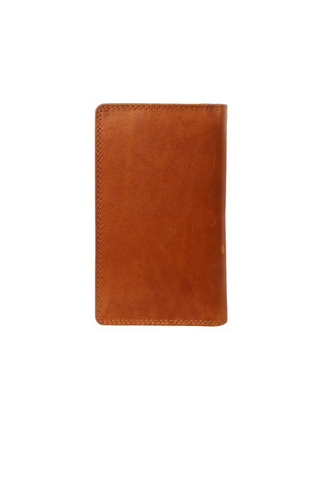 Hill Burry RFID leather card and mobile case brown