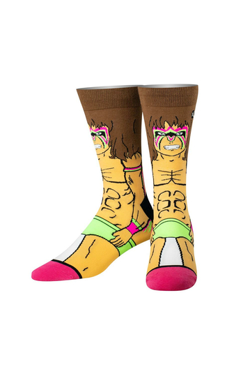 Odd Sox WWE Ultimate Warrior crew socks