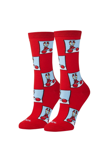 Cool Socks Confused Mr. Krab women's socks