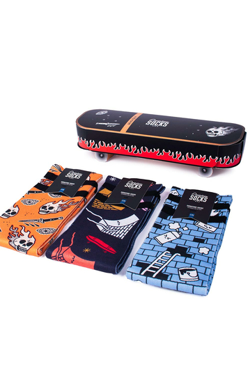American Socks Skateboard Giftbox - mid high socks