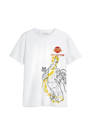 Cotton Division Oversize T-shirt Fire Force - Enn Enn No Shobutai