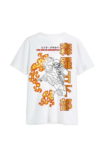 Cotton Division Oversize T-shirt Fire Force - Enn Enn No Shobutai