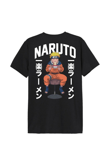 Cotton Division Oversize T-shirt Naruto Ichiraku Ramen Shop