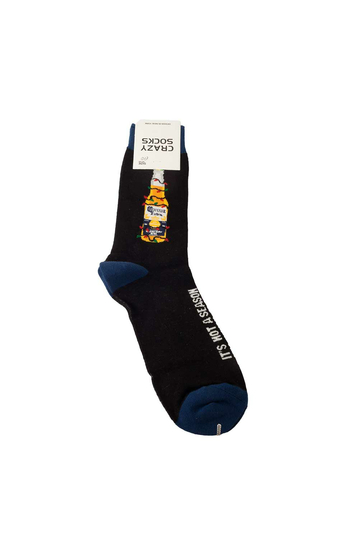 Crazy Socks Corona socks black