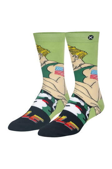 Odd Sox Street Fighter Guile Socks
