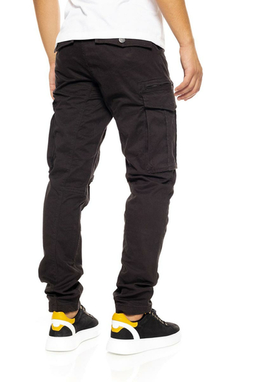Splendid ανδρικό cargo παντελόνι μαύρο