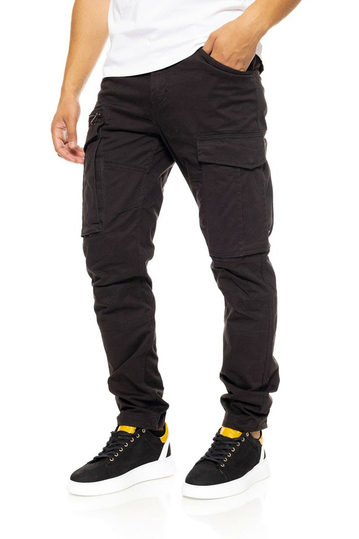 Splendid ανδρικό cargo παντελόνι μαύρο