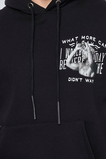 Μαύρο φούτερ Tupac