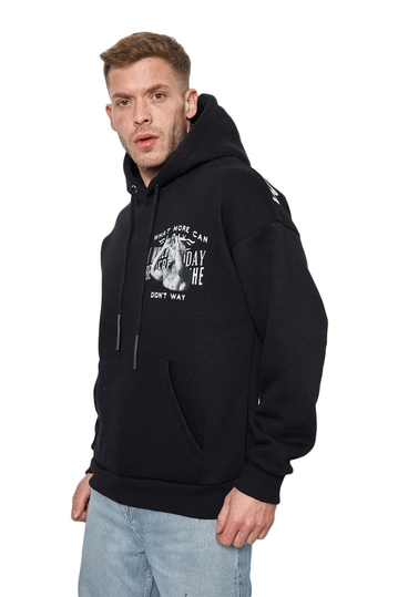 Μαύρο φούτερ Tupac