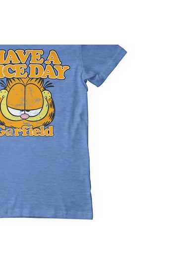 Garfield - Have A Nice Day T-Shirt Heather Blue
