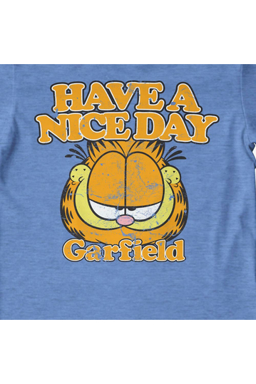 Garfield - Have A Nice Day T-Shirt Heather Blue