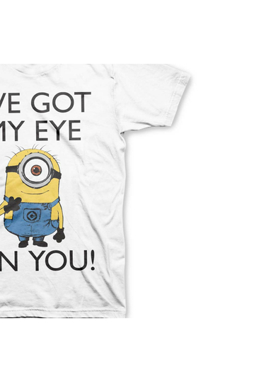 Minions - I Got My Eye On You T-Shirt White