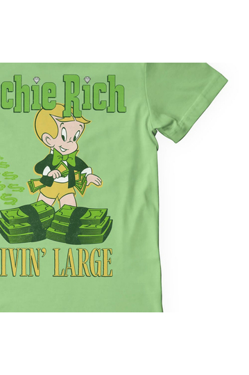 Richie Rich Livin' Large T-Shirt Mint Green