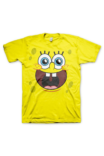 SpongeBob Happy Face T-Shirt Yellow