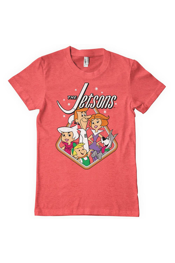 The Jetsons Family T-Shirt Heather Red