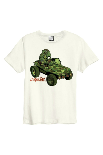 Amplified Gorillaz T-shirt - Geep Vintage White