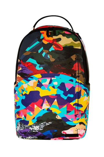 Sprayground Backpack Sliced & Diced Camo