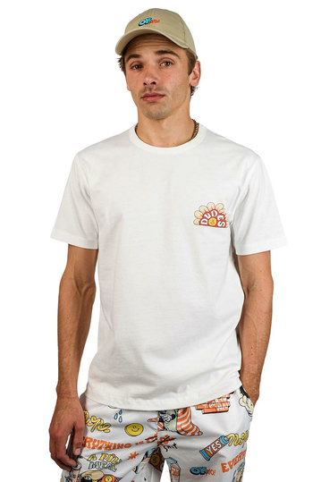The Dudes Organic Cotton T-shirt Mid Summer Off White
