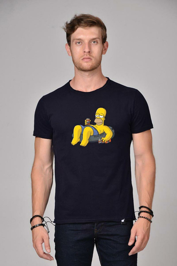 Bigbong Simpsons T-shirt Navy