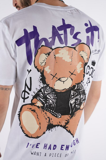 Teddy Bear That's It T-Shirt White