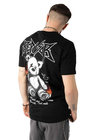Teddy Bear T-Shirt Black