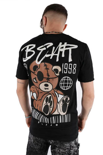 Teddy Bear Dream T-Shirt Black