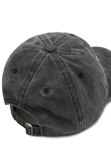 Alcott Hat With Embroidery Washed Black