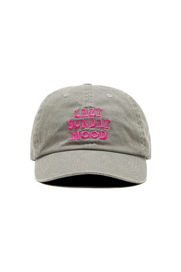 Alcott Hat With Embroidery Dark Sand