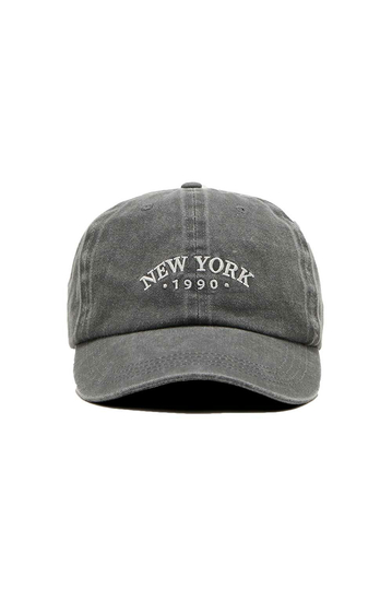 Alcott Hat With City Embroidery Grey