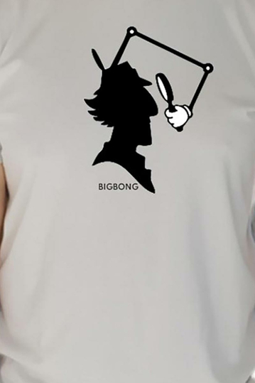 Bigbong Inspector Gadget T-shirt Grey