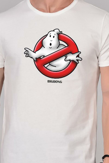 Bigbong Ghostbusters T-shirt Off White