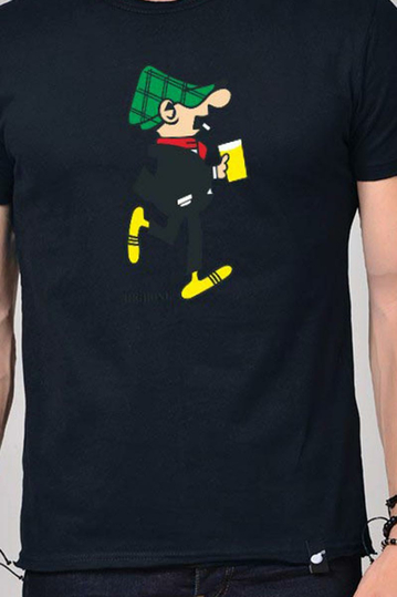 Bigbong Andy Capp T-shirt Navy