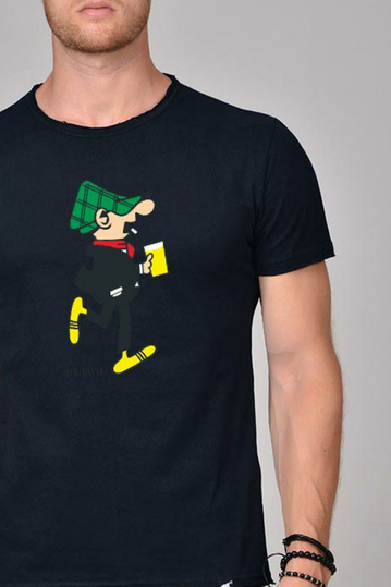 Bigbong Andy Capp T-shirt Navy