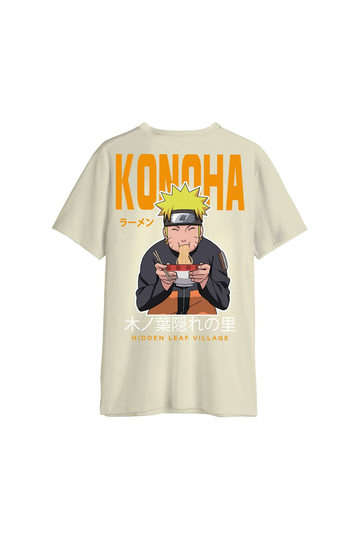 Cotton Division Oversize T-shirt Naruto Konoha Ramen