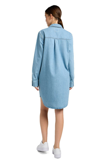 Lee Unionall ντένιμ σεμιζιέ φόρεμα - Light Vibes